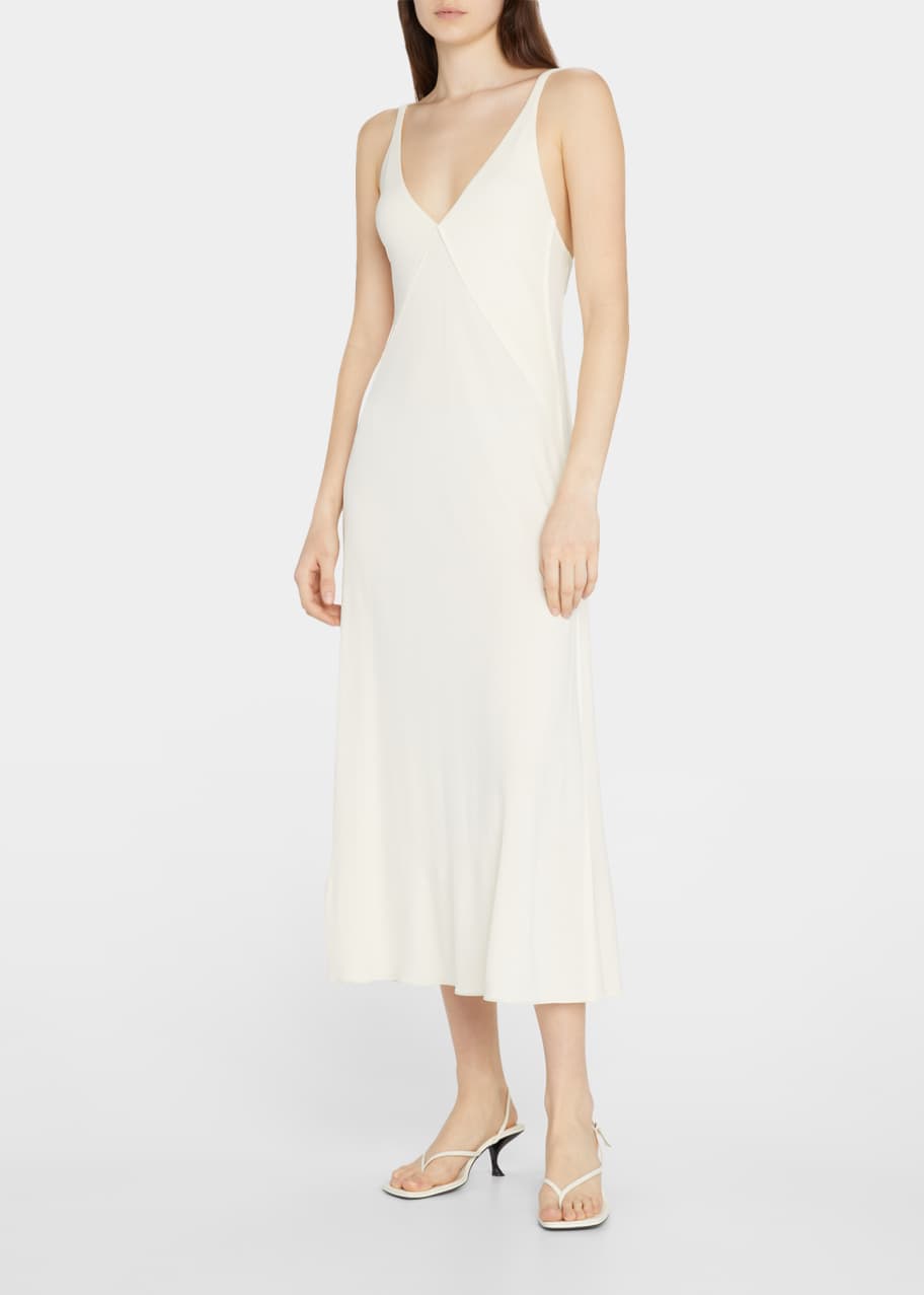 khaite francine jersey maxi dress Khaite Francine Midi Dress