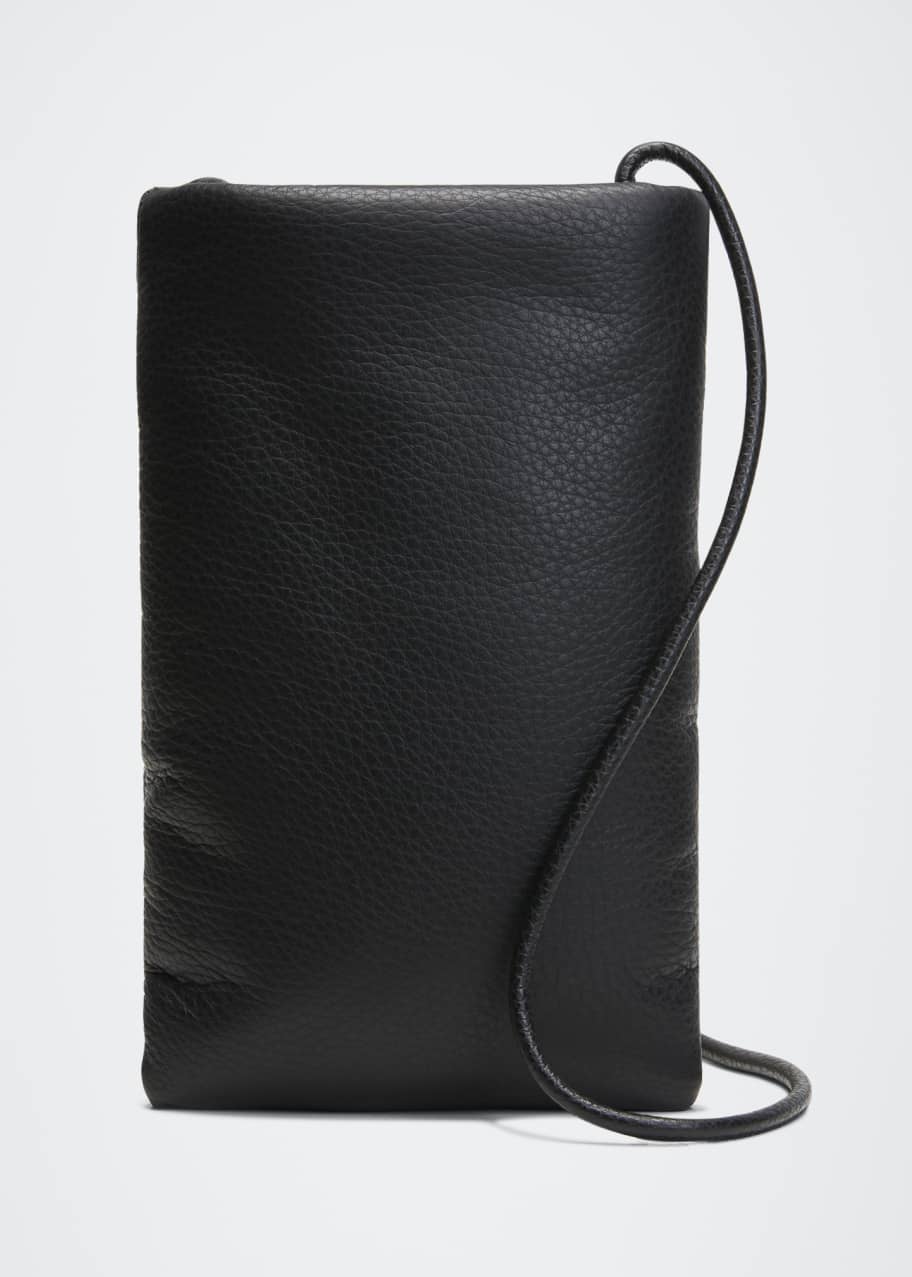 Dries Van Noten Men's Leather Rectangle Crossbody Bag Bergdorf Goodman