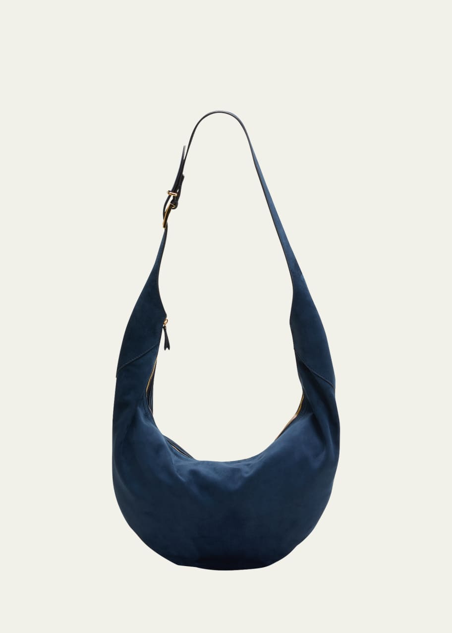 Khaite Augustina Small Zip Calfskin Crossbody Bag - Bergdorf