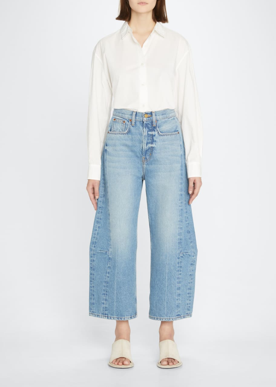 Image 1 of 1: Lasso Wide-Leg Rigid Jeans