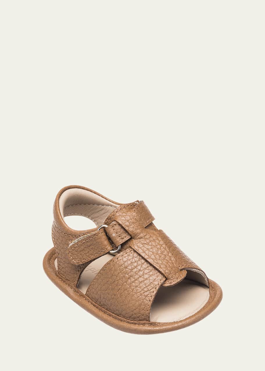 Elephantito Boy's Caged Leather Sandals, Baby/Toddler/Kids