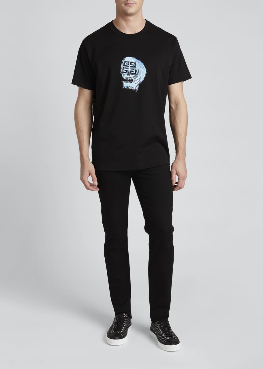 Givenchy Men s 4G Skull Print T Shirt Bergdorf Goodman