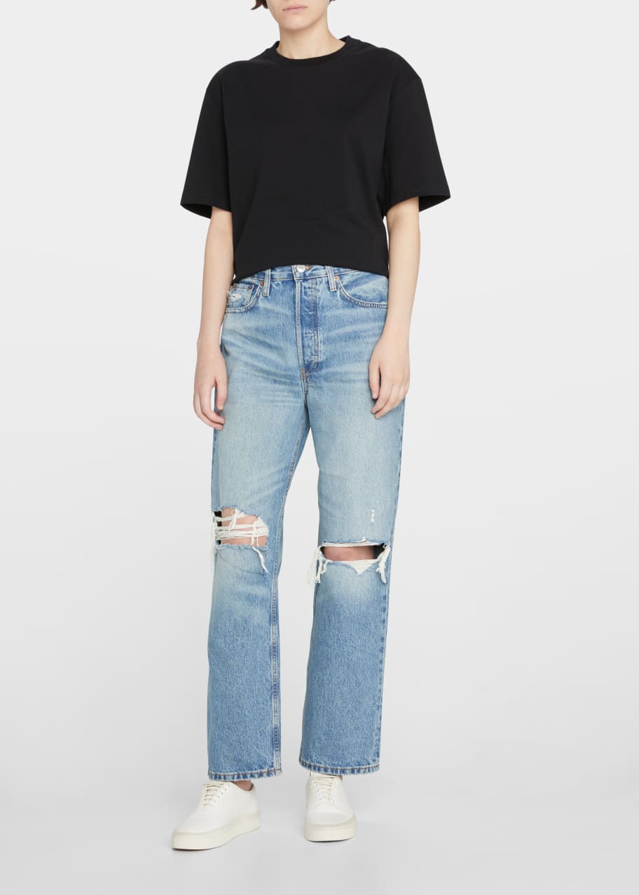 【関税込み】Re/Done ブルー 90s Low Slung ジーンズ RE/DONE 90s Low Slung Denim Jeans | Blue | FARFETCH