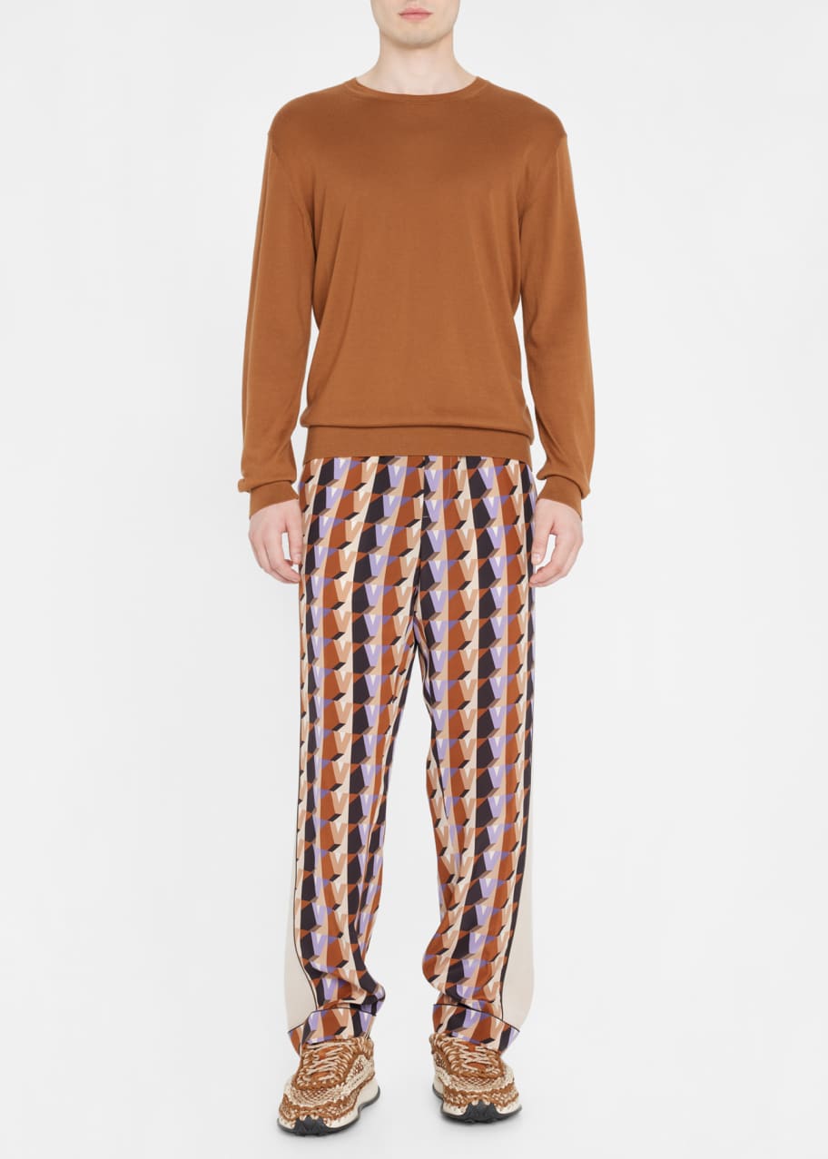 Monogram pajama pants deals