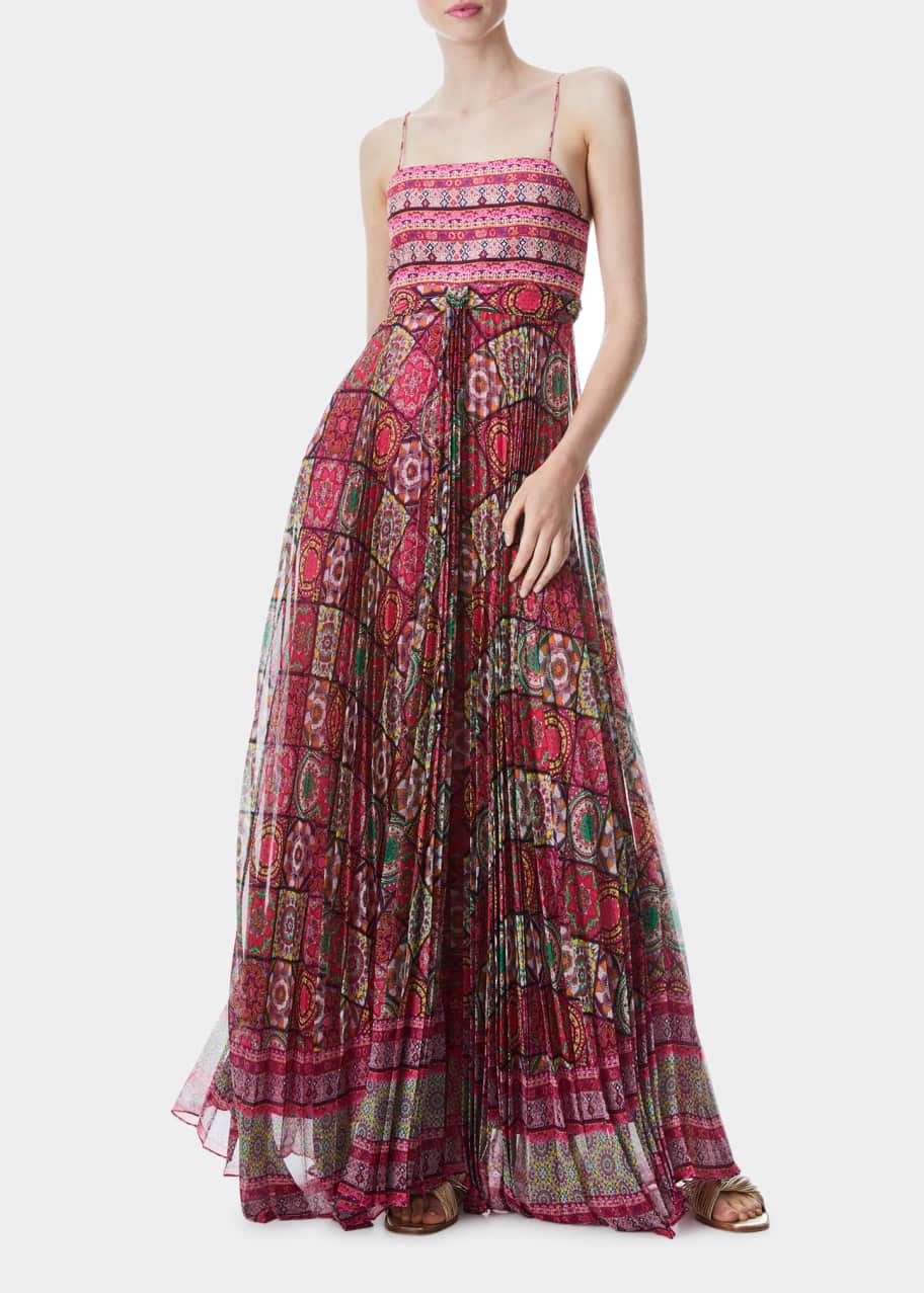 chinese dress ladies Kaleidoscope Maxi Dress Svaha USA