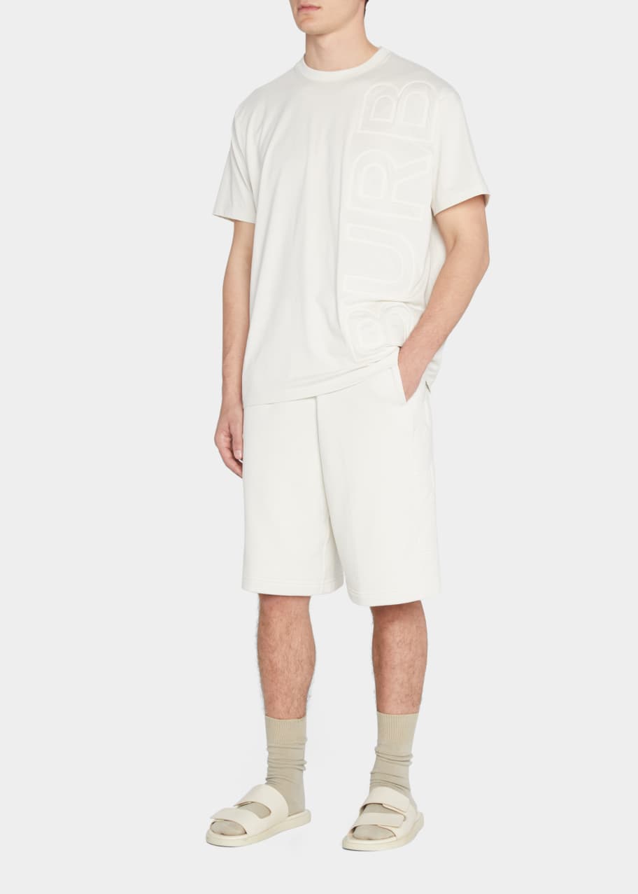 Burberry Men s Phelix Exploded Logo Sweat Shorts Bergdorf Goodman