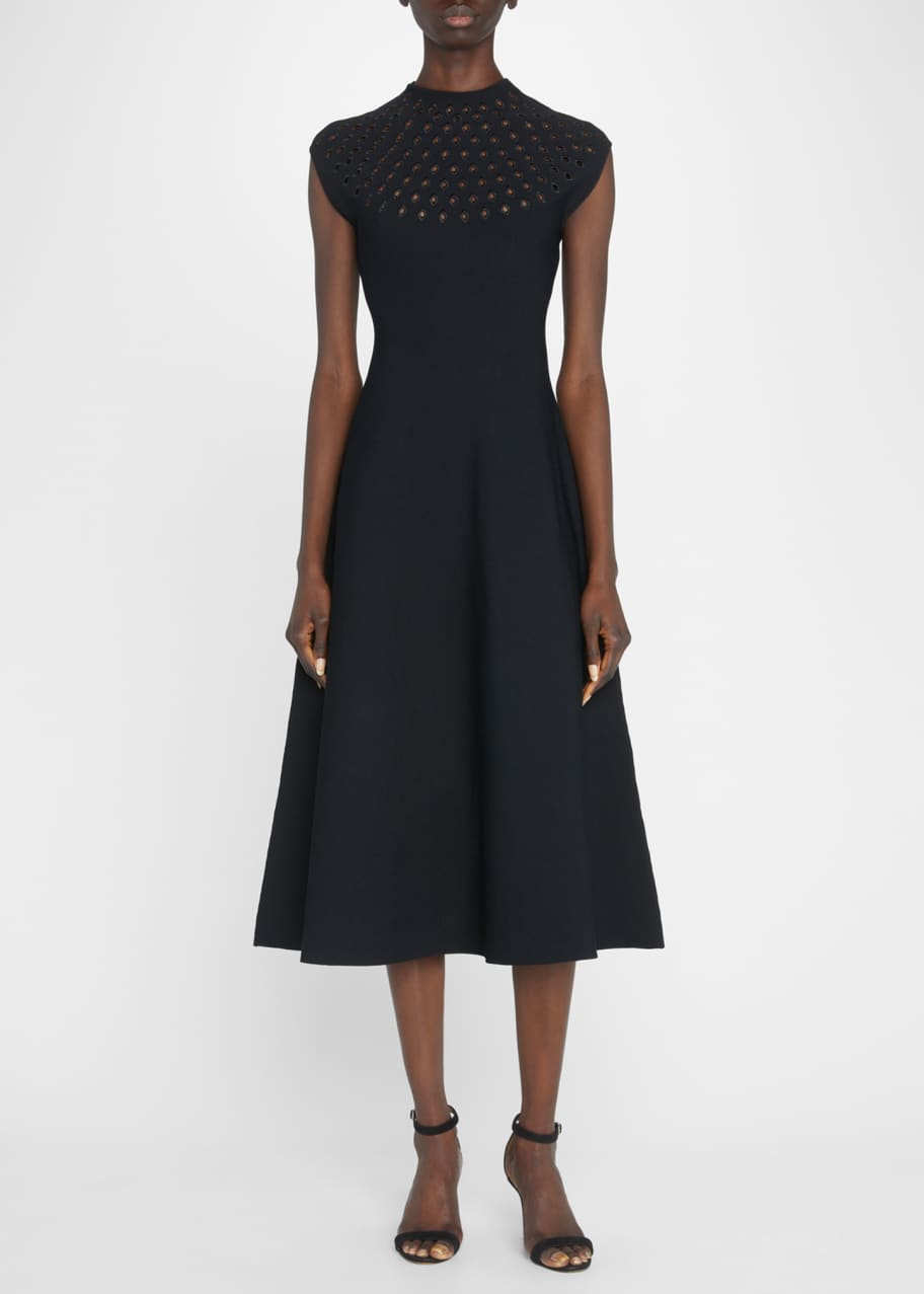 cult gaia jena knit dress CULT GIA JENA DRESS IN BLACK