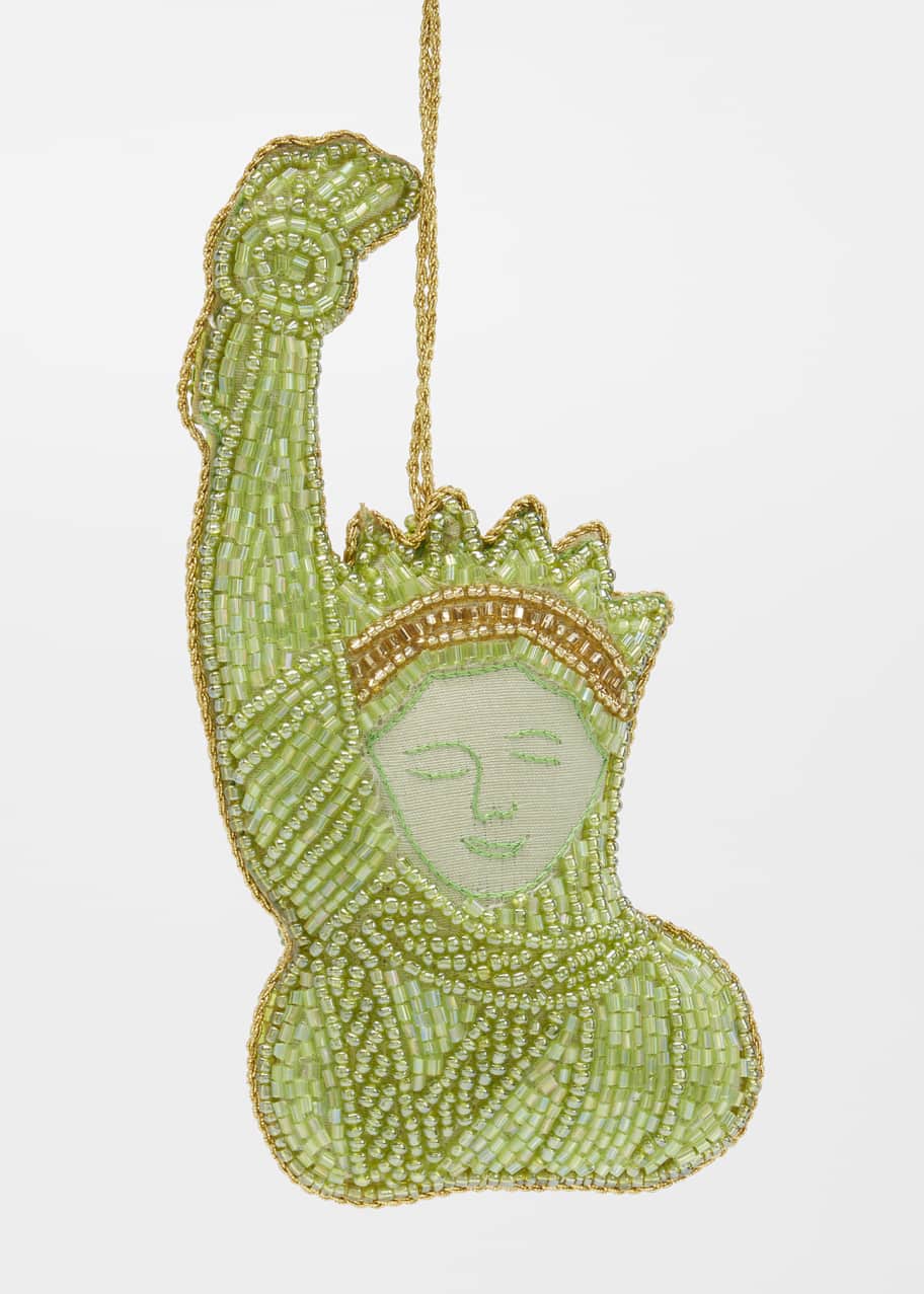 Statue of Liberty Beaded Ornament