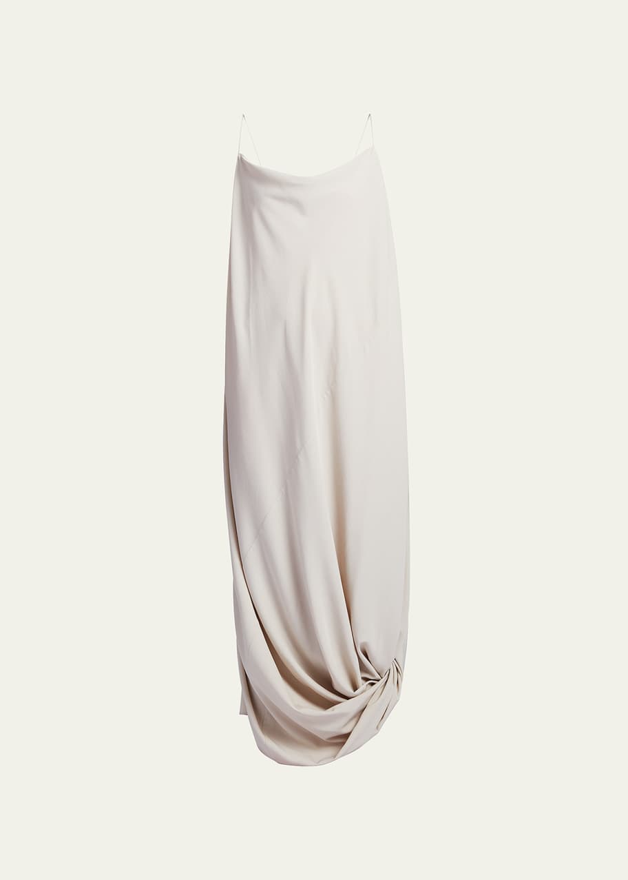 THE ROW Kapalua Cowl-Neck Suiting Dress - Bergdorf Goodman