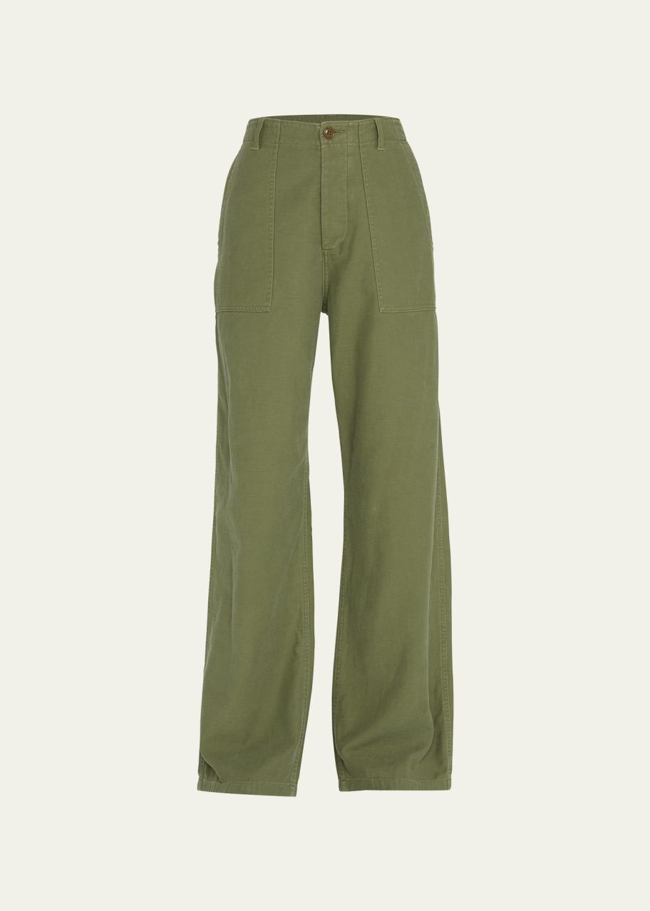 R13 Wide-Leg Utility Pant - Bergdorf Goodman