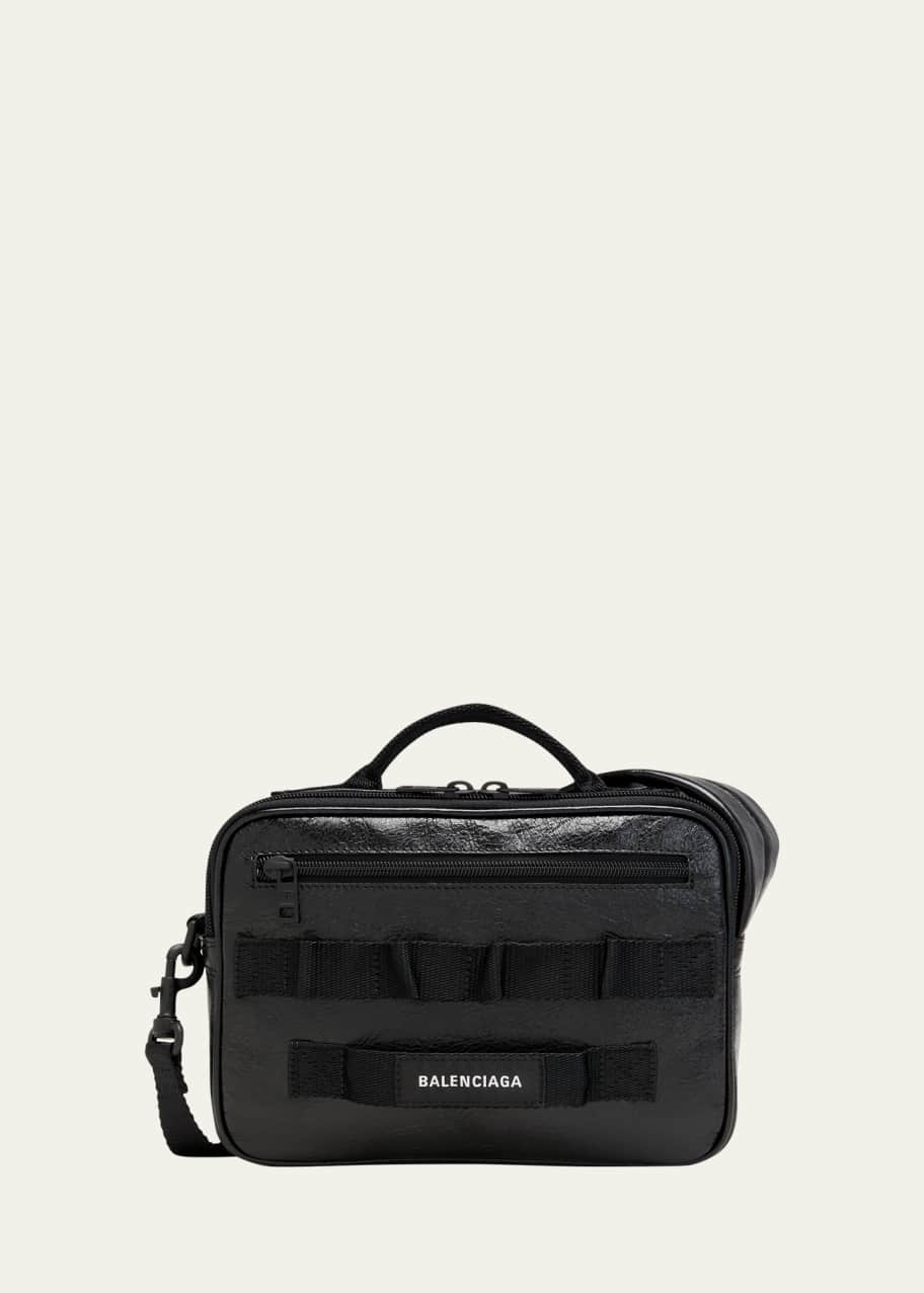 Balenciaga Men's Army Crossbody Bag Bergdorf Goodman