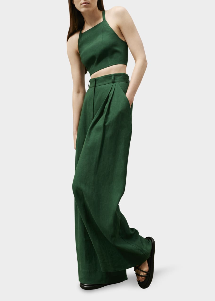 Three Graces London Wendy Crop Top - Bergdorf Goodman