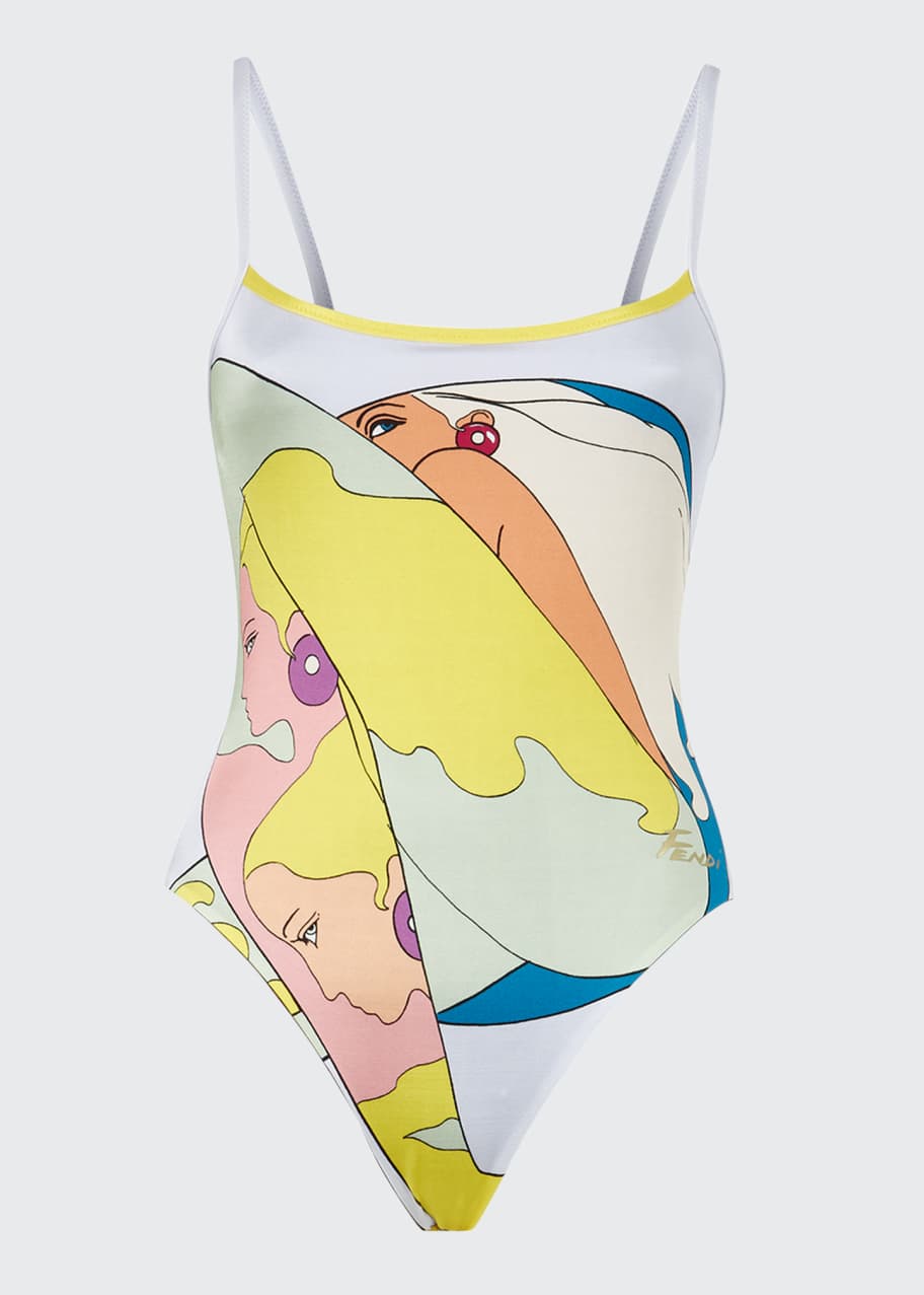Fendi reversible swimsuit sales