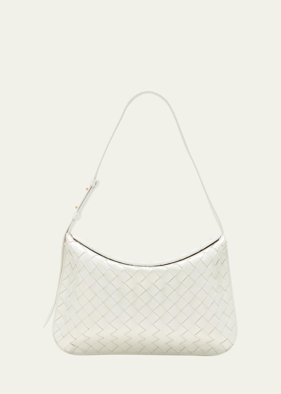 Bottega Veneta Intrecciato Fold-Over Flap Shoulder Bag - Bergdorf