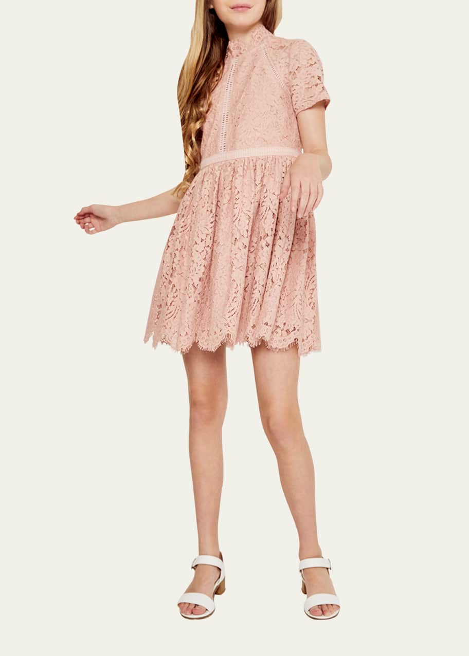 bardot junior pink dress Bardot Junior Brielle Boucle Dress - Babies