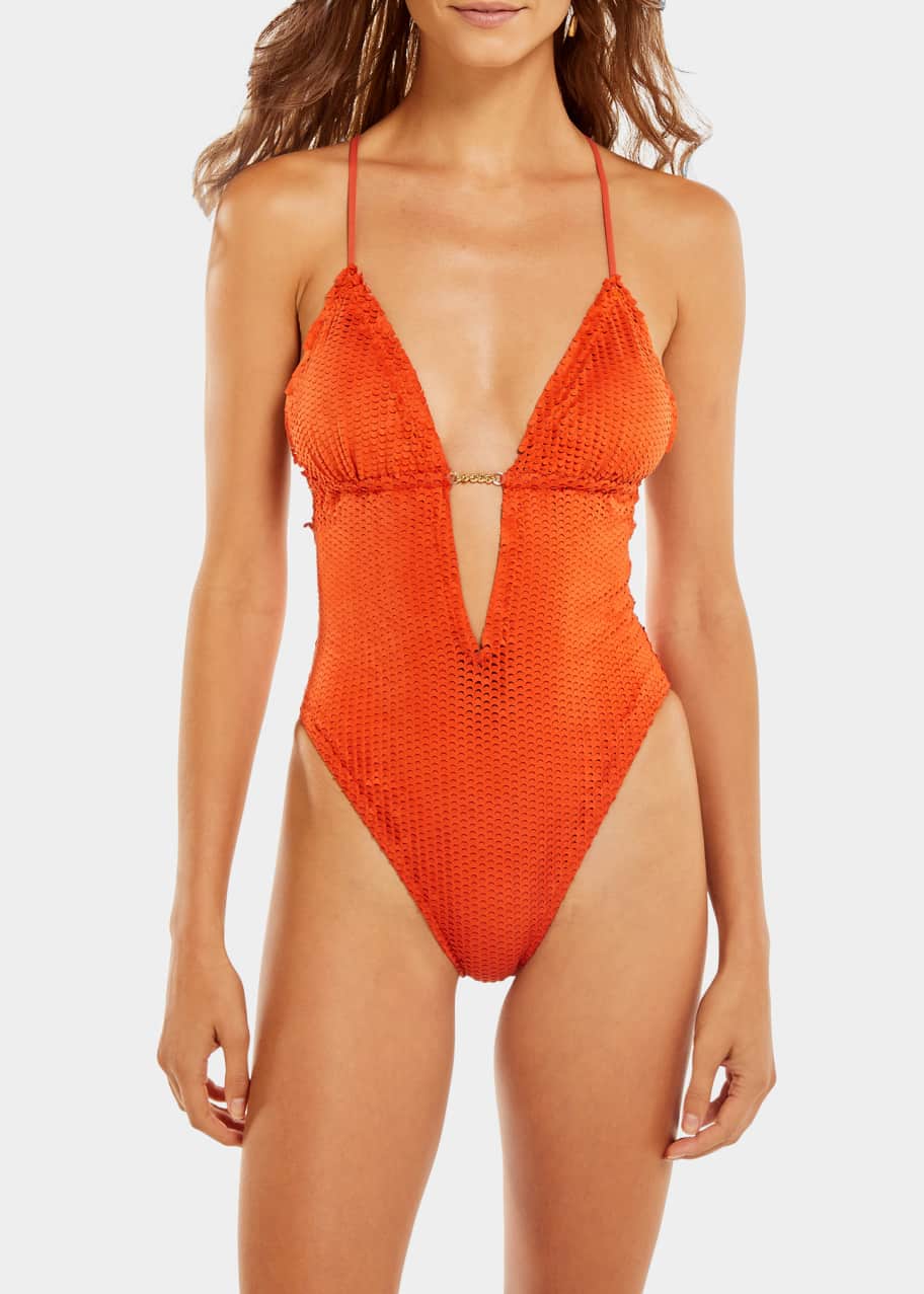 Vix Isabela OnePiece Brazilian Swimsuit Bergdorf Goodman