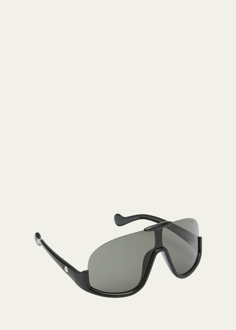 Moncler Lunettes Visseur Injection Plastic Shield Sunglasses