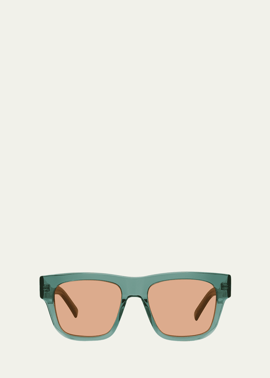 Image 1 of 1: Square Acetate Sunglasses