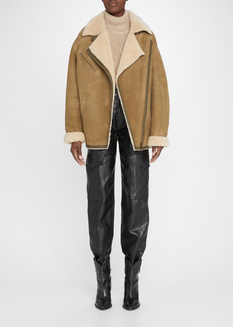Isabel marant etoile shearling jacket sales