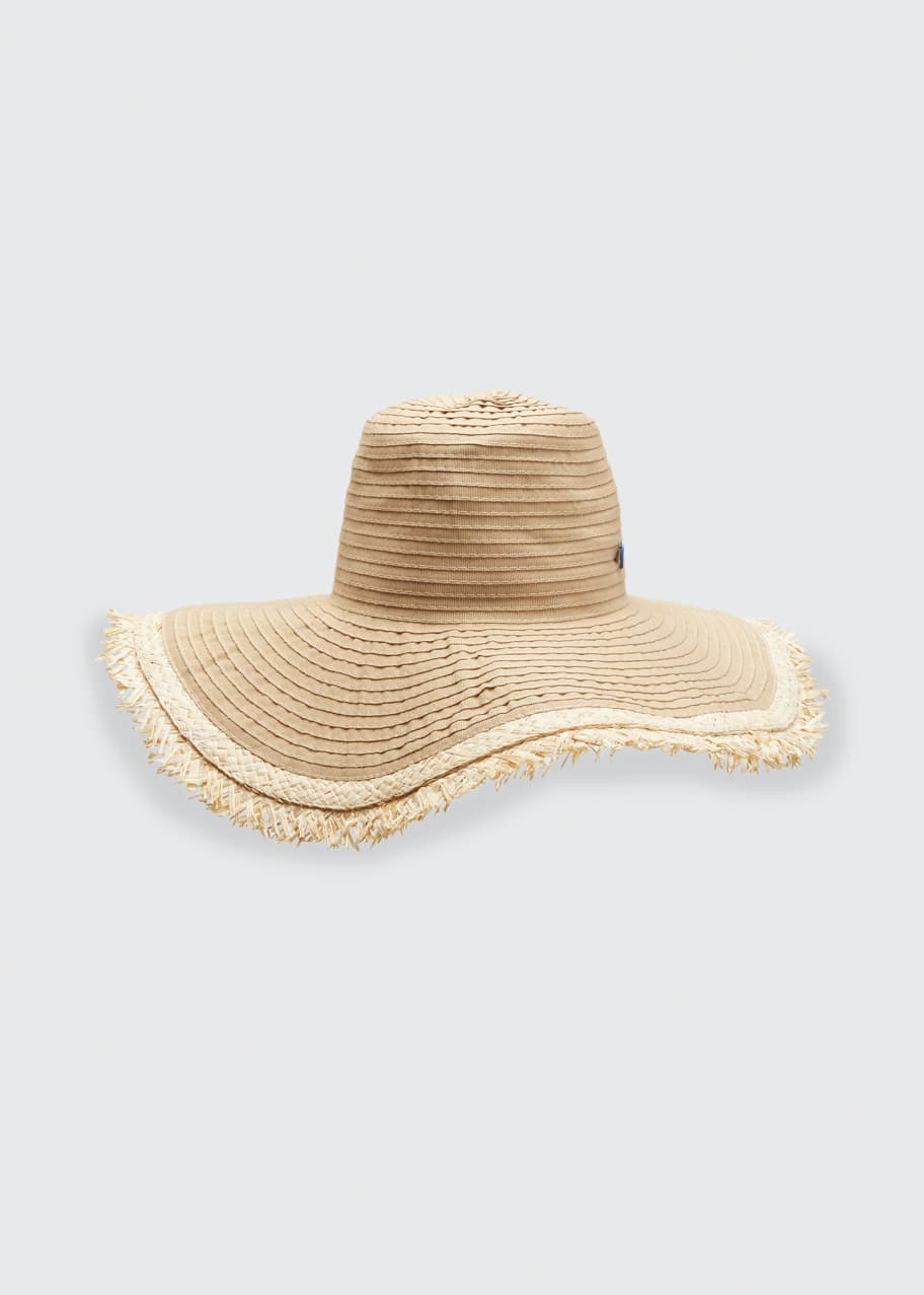 Image 1 of 1: Frayed Floppy Bucket Hat