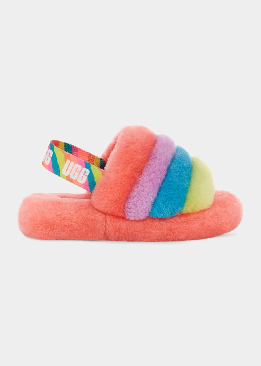 Multicolor ugg sandals discount