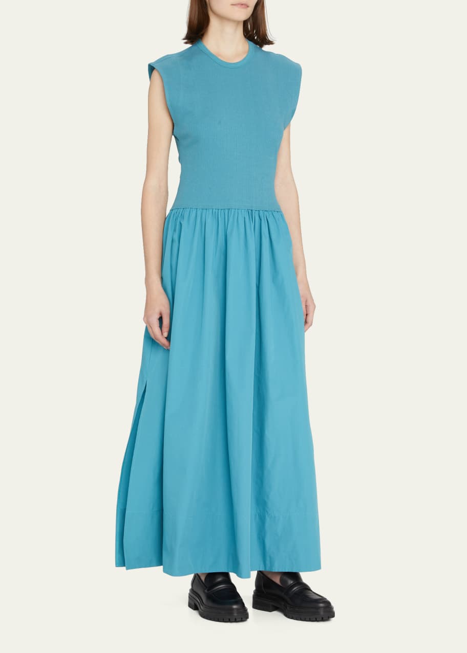 Bassike Turnback Longerline Maxi Tank Dress - Bergdorf Goodman