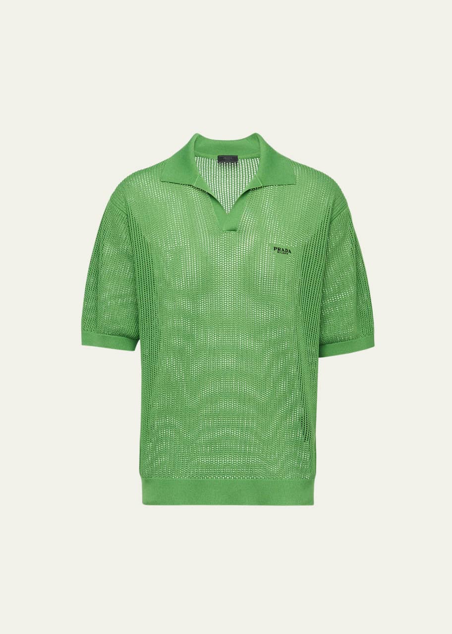 Prada polo green online