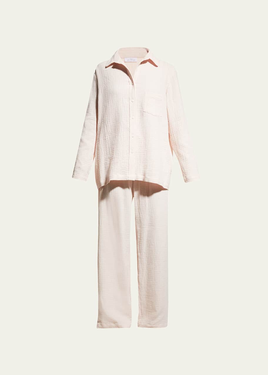Image 1 of 1: Angel Gauze Pajama Set