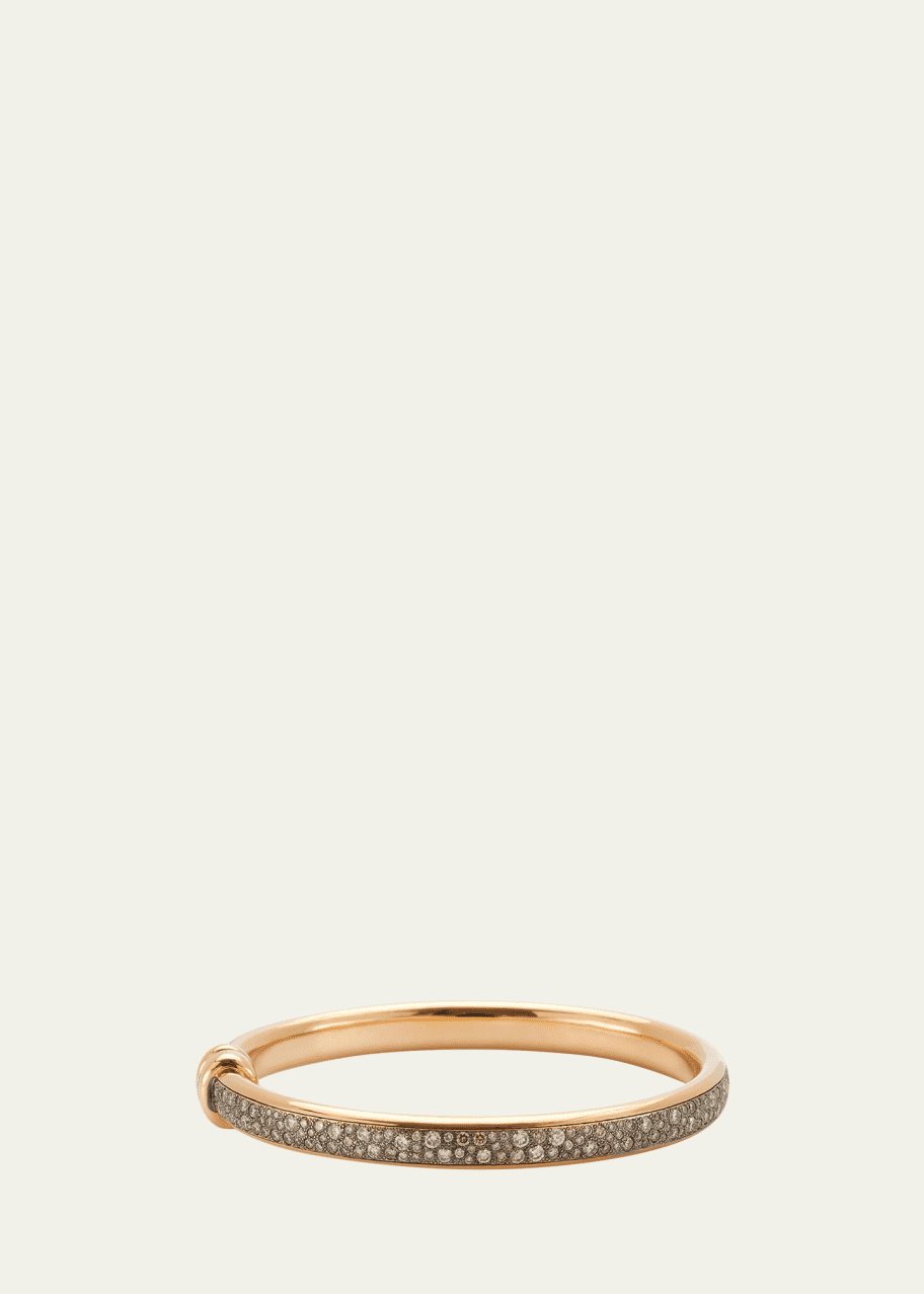 Image 1 of 1: Iconica Full Brown Diamond Bangle