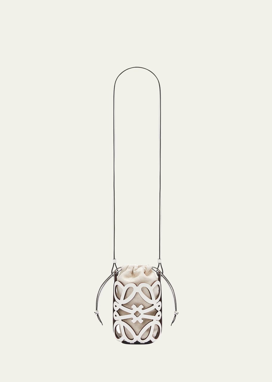 ∞∞ LOEWE ∞∞ Paula's Ibiza Anagram cutout バッグ ☆ Loewe x Paula's Ibiza Small Anagram Cut-Out Leather Tote Bag