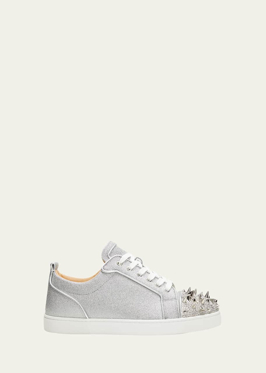 Christian louboutin mens glitter sneakers 2025