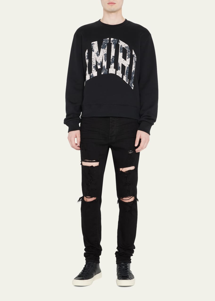 Amiri Men s Skinny Thrasher Jeans Bergdorf Goodman