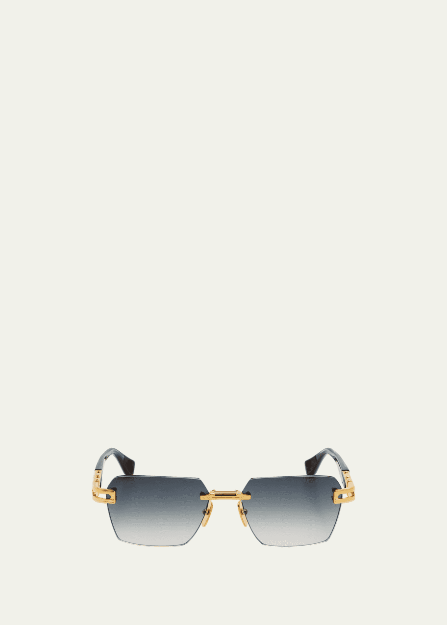 Dita Men's Meta Evo One Rimless Rectangle Sunglasses - Bergdorf Goodman