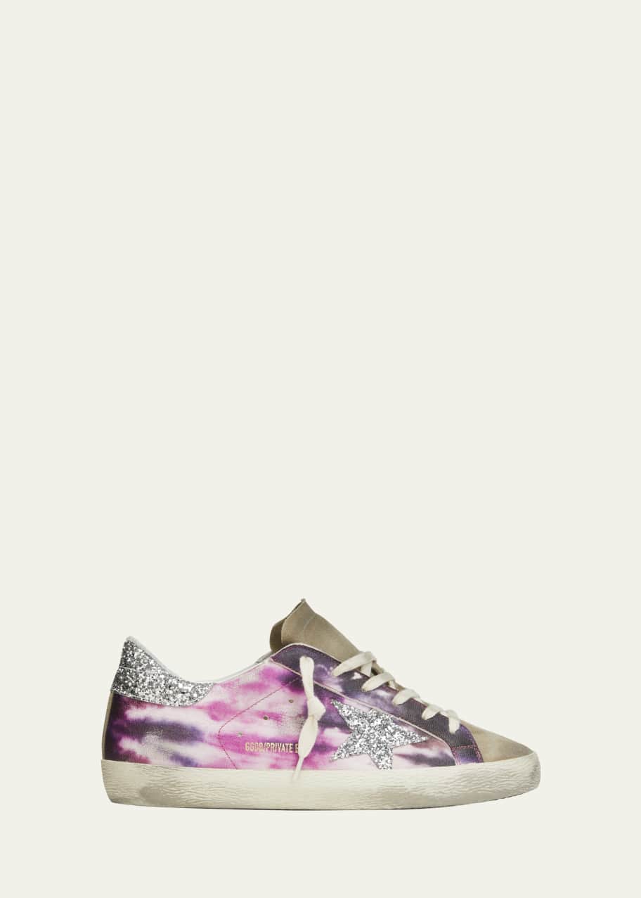 Tie dye golden goose sale sneakers