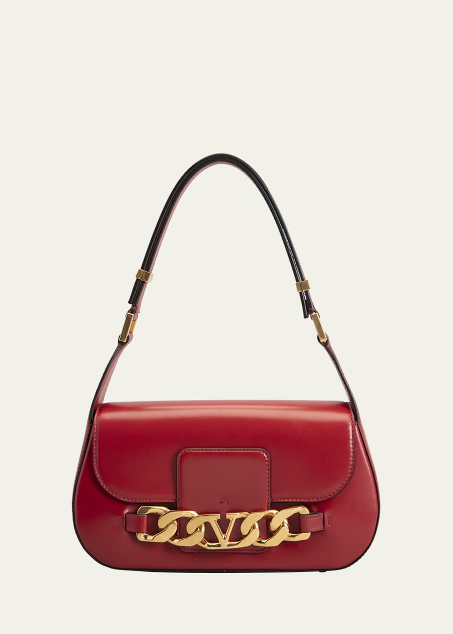 Valentino garavani small vlogo chain leather shoulder bag clearance