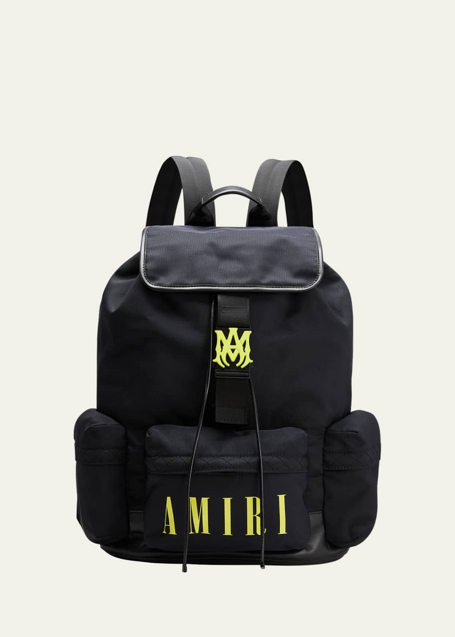 Valentino Rockstud Nylon Backpack, Black - Bergdorf Goodman