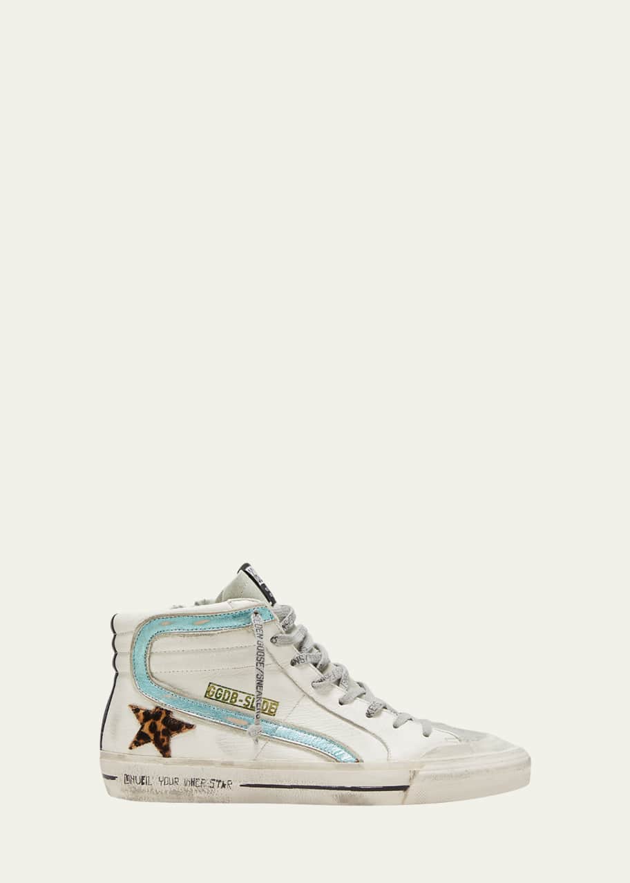 Golden goose 2025 slide bianche