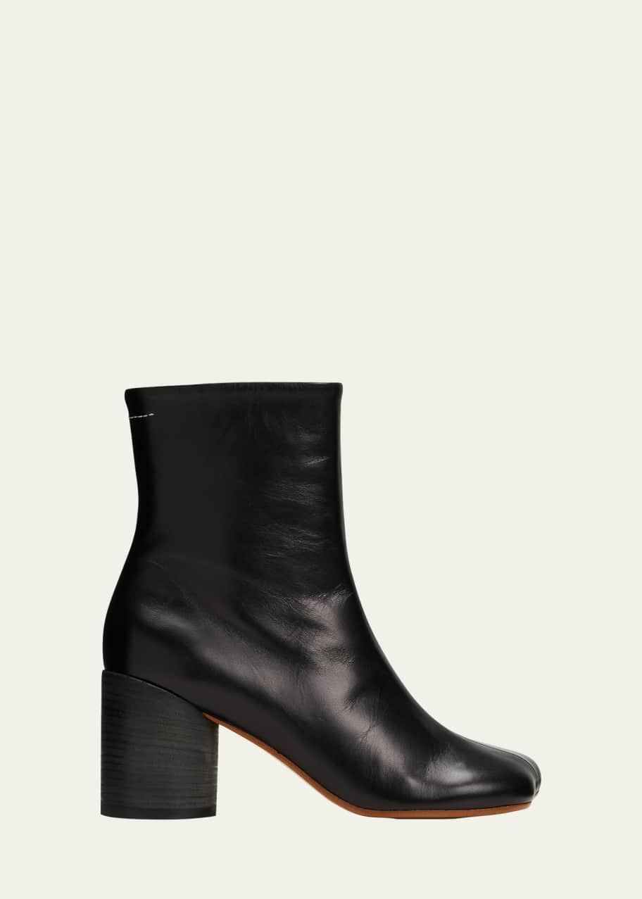 Image 1 of 1: Anatomic Leather Zip Booties