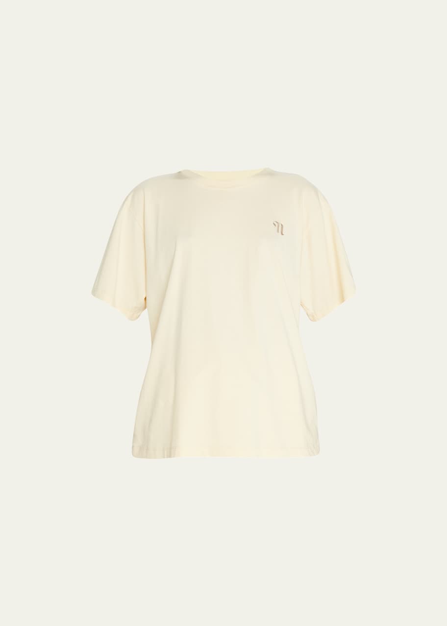 ★【nanushka】★REECE ORGANIC COTTON SHORT SLEEVE Tシャツ★ Nanushka Reece Short-Sleeve Crewneck T-Shirt - Bergdorf Goodman