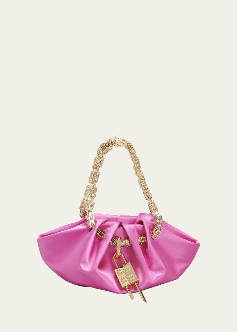 Givenchy Mini Kenny Top-Handle Bag with Monogram Chain - Bergdorf Goodman