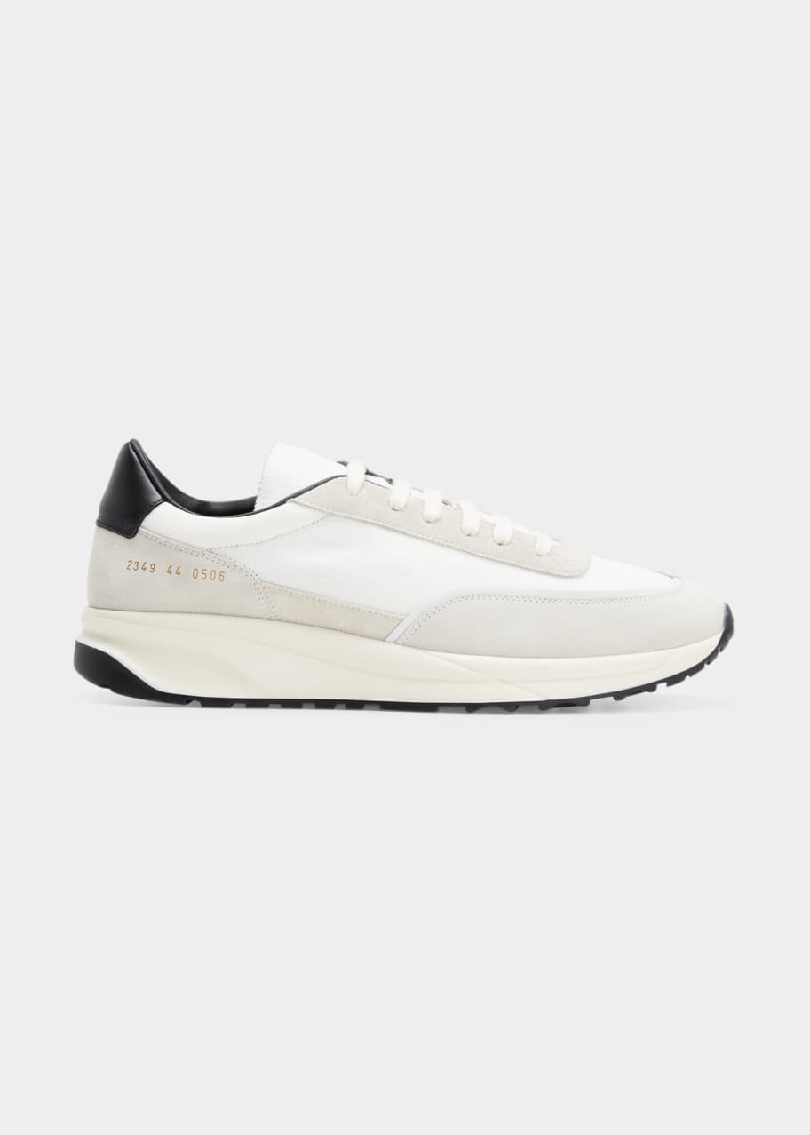 Men s Track 80 Suede Tech Fabric Sneakers