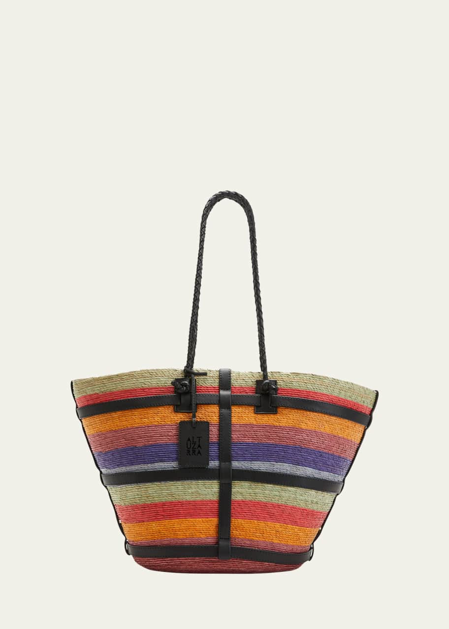 Altuzarra Watermill Large Striped Tote Bag - Bergdorf Goodman