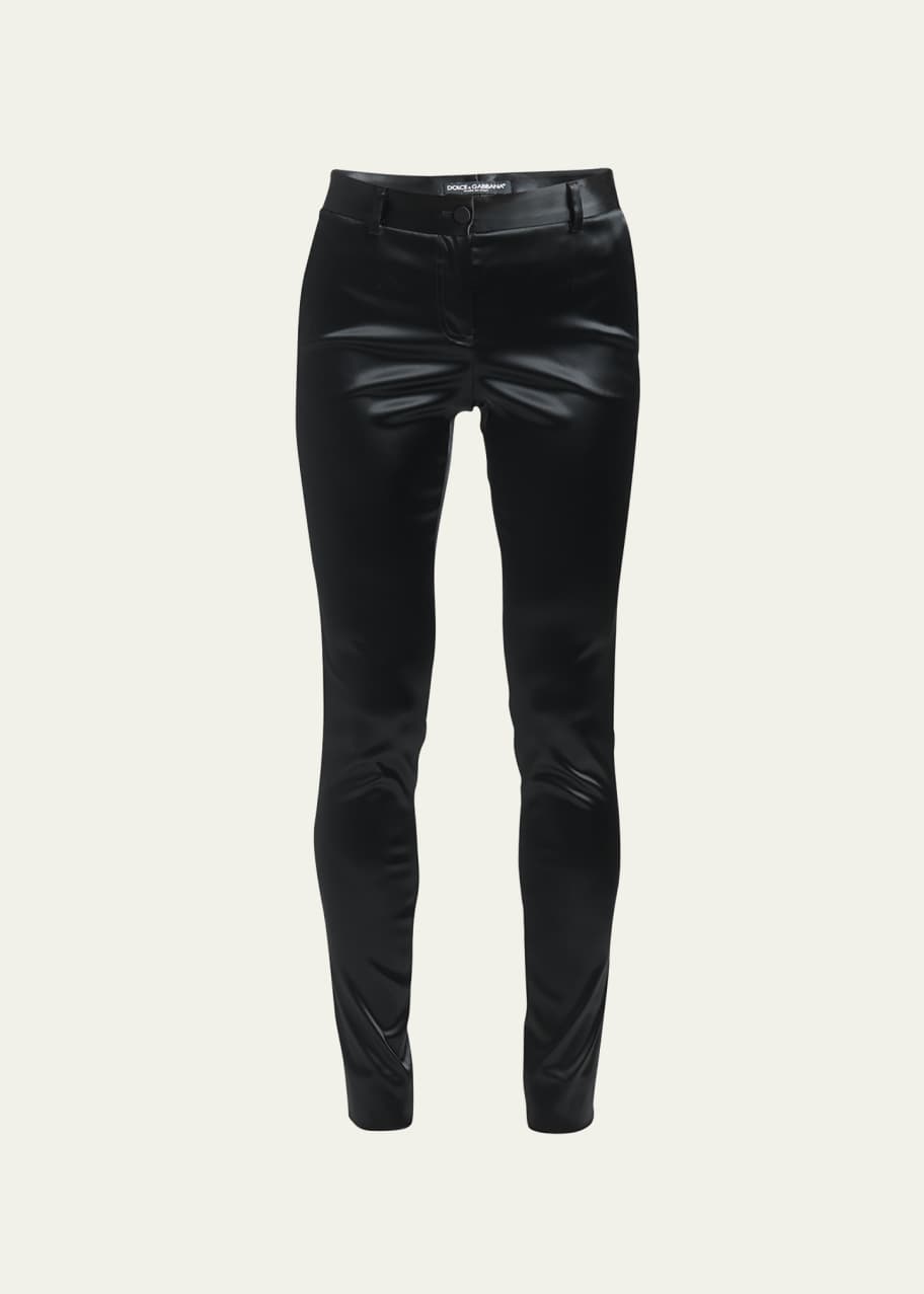 Skinny satin pants new arrivals