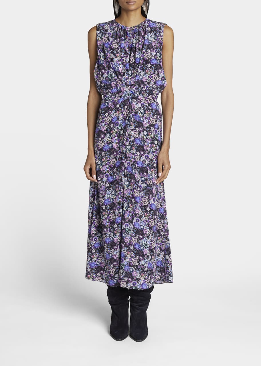chinese dress ladies Isabel Marant Etoile Paule Dress in Lemon main image 1
