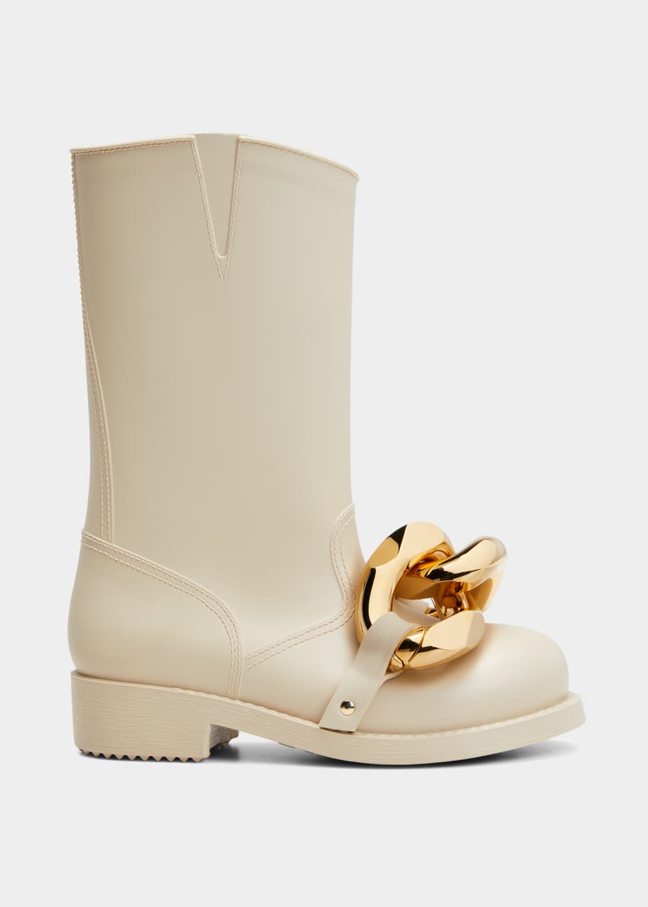 JW Anderson Rubber Chain Rain Boots - Bergdorf Goodman