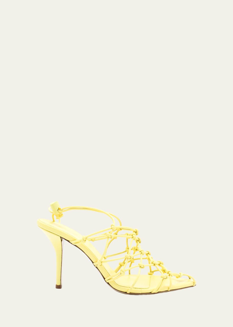 Woven hotsell caged sandals