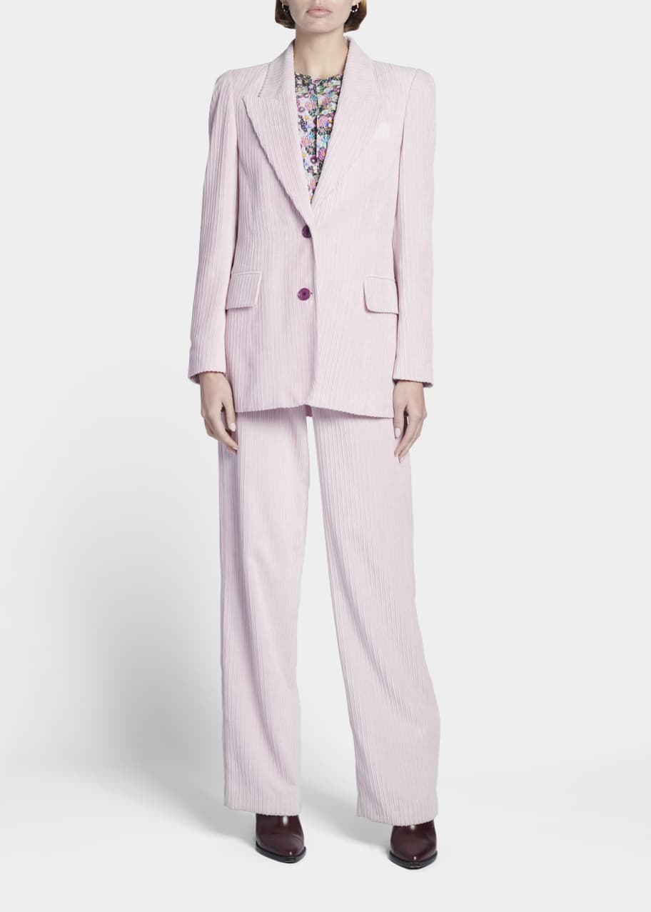 Image 1 of 1: Malyake Peaked Corduroy Blazer