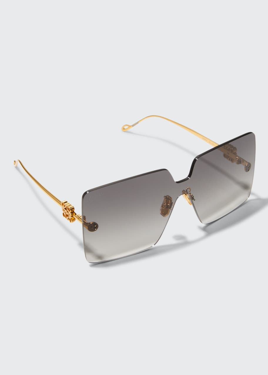 お歳暮・冬ギフト特集 - おとなの週末お取り寄せ倶楽部 Anagram Loewe Rimless Bergdorf - Sunglasses Metal Rectangle 小物