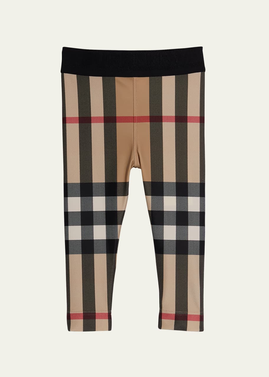 Girl s Gina Vintage Check Leggings Size 6M 2