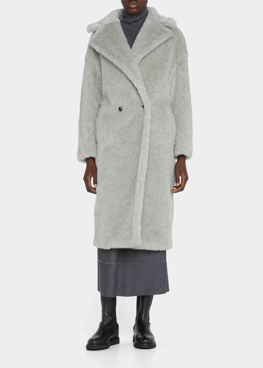 Peach teddy coat deals